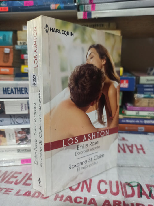 DOLOROSO SECCRETO POR EMILIE ROSE Y EL MEJOR POSTOR POR ROXANNE ST. CLAIRE USADO NOVELAS JUÁREZ