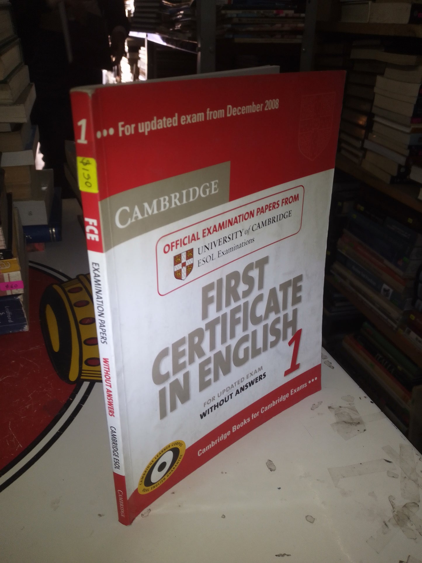 FIRST CERTIFICATE IN ENGLISH 1 POR CAMBRIDGE EXAMS USADO IDIOMAS LITERARIO 207