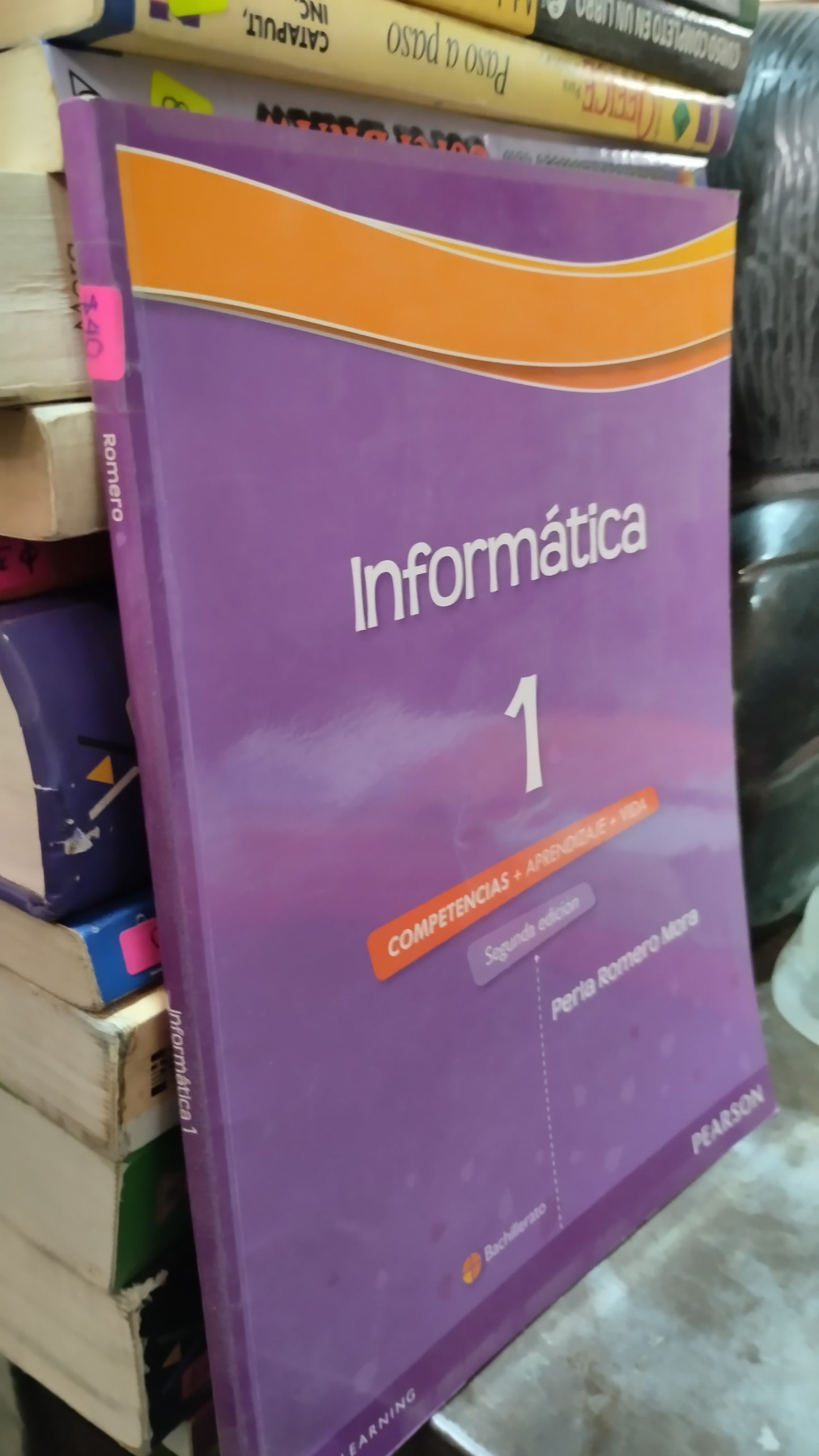 INFORMATICA 1 POR PERLA ROMERO MORA LIBRO USADO COMPUTACION ALDAMA