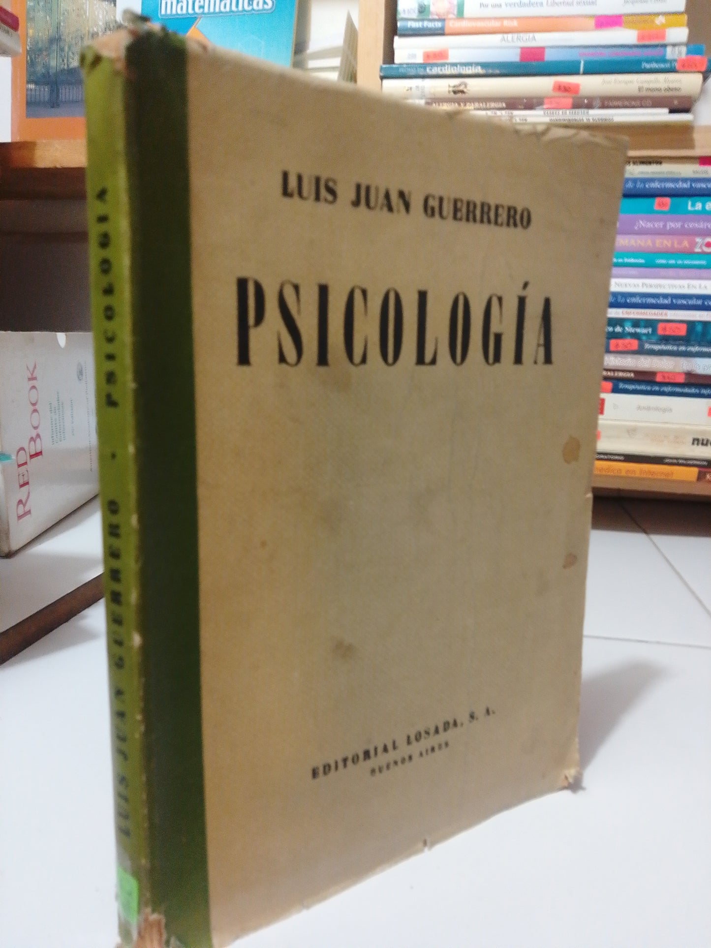 PSICOLOGIA POR LUIS JUAN GUERRERO USADO PSICOLOGIA JUAREZ