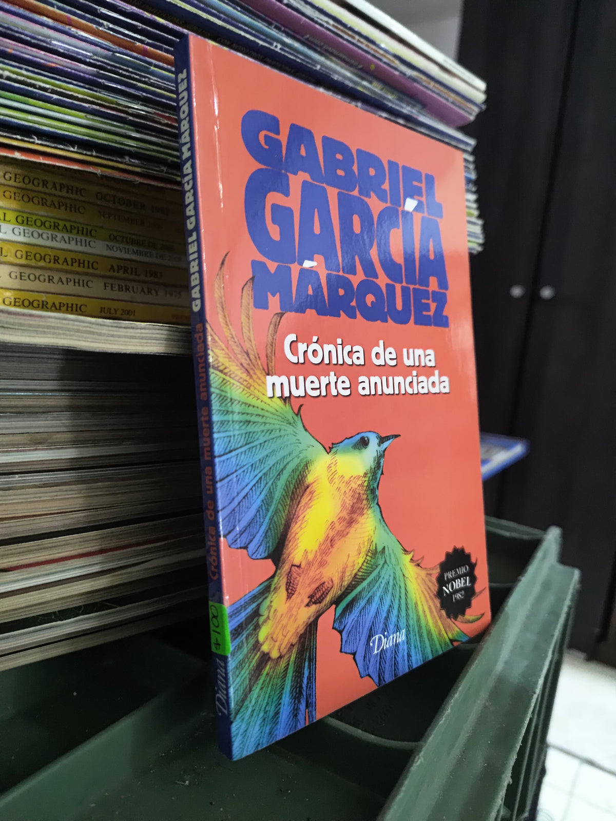 CRONICA DE UNA MUERTE ANUNCIADA POR GABRIEL GARCIA MARQUEZ USADO NOVELAS JUAREZ 515