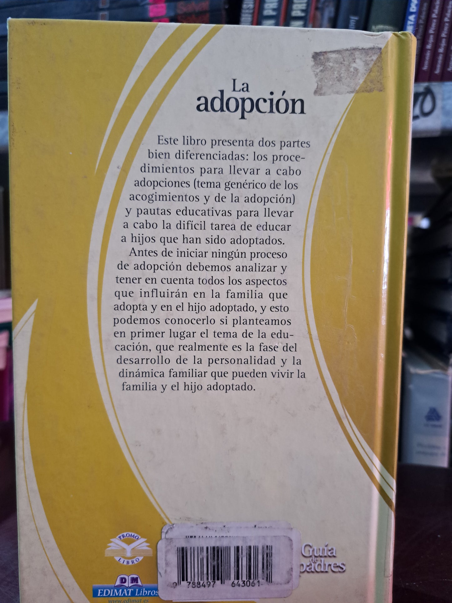 LA ADOPCIÓN MARIANO G. RAMIREZ USADO PSICOLOGÍA LITERARIO 305