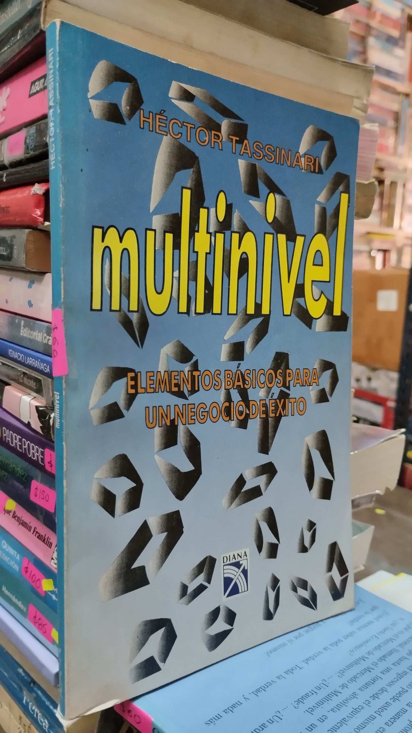 MULTINIVEL POR HECTOR TASSINARI LIBRO USADO SUPERACION PERSONAL ALDAMA