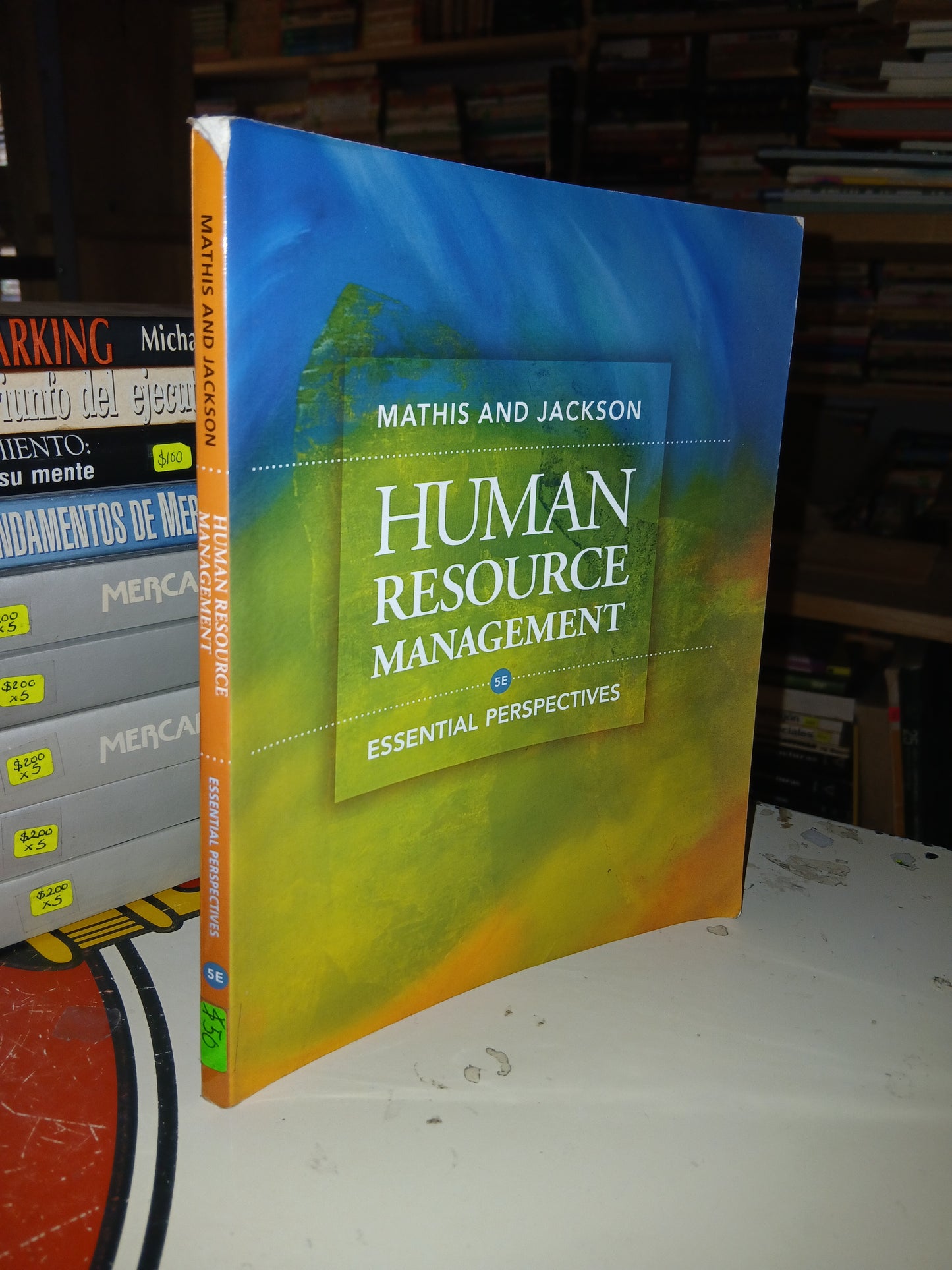 HUMAN RESOURCE MANAGEMENT POR MATHIS Y JACKSON USADO MARKETING LITERARIO 207