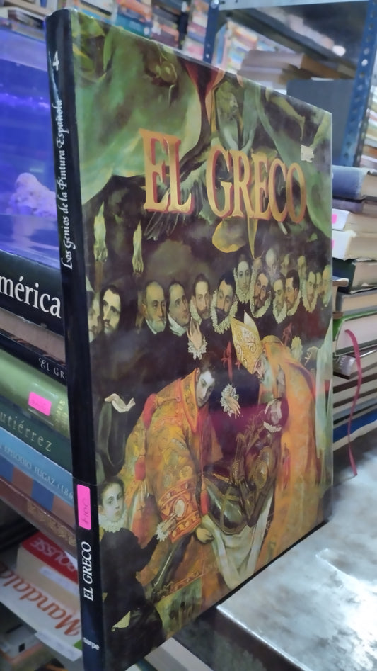 EL GRECO 4 LIBRO USADO ARTE ALDAMA