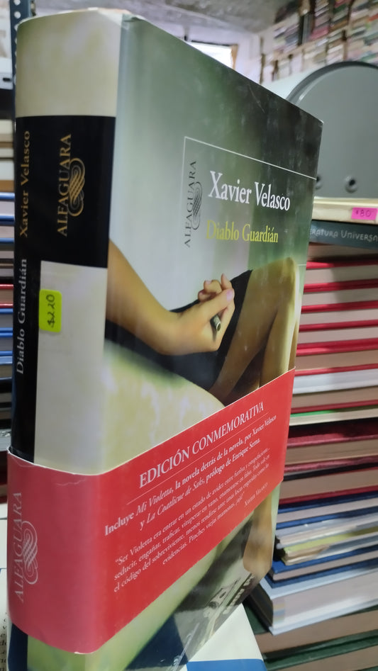 DIABLO GUARDIAN POR XAVIER VELASCO LIBRO USADO NOVELAS ALDAMA