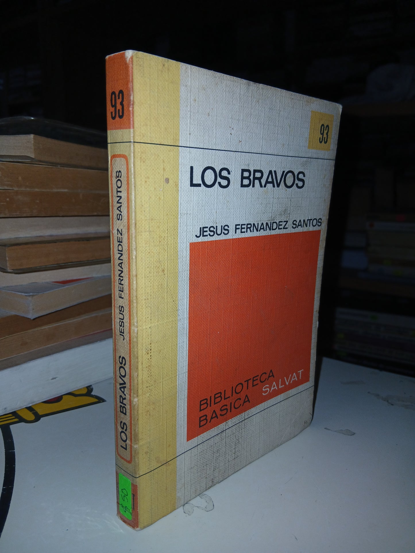 LOS BRAVOS POR JESÚS FERNÁNDEZ SANTOS USADO NOVELA LITERARIO 207