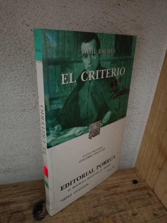 EL CRITERIO POR JAIME BALMES NUEVO LIBROS NUEVOS LITERARIO 305