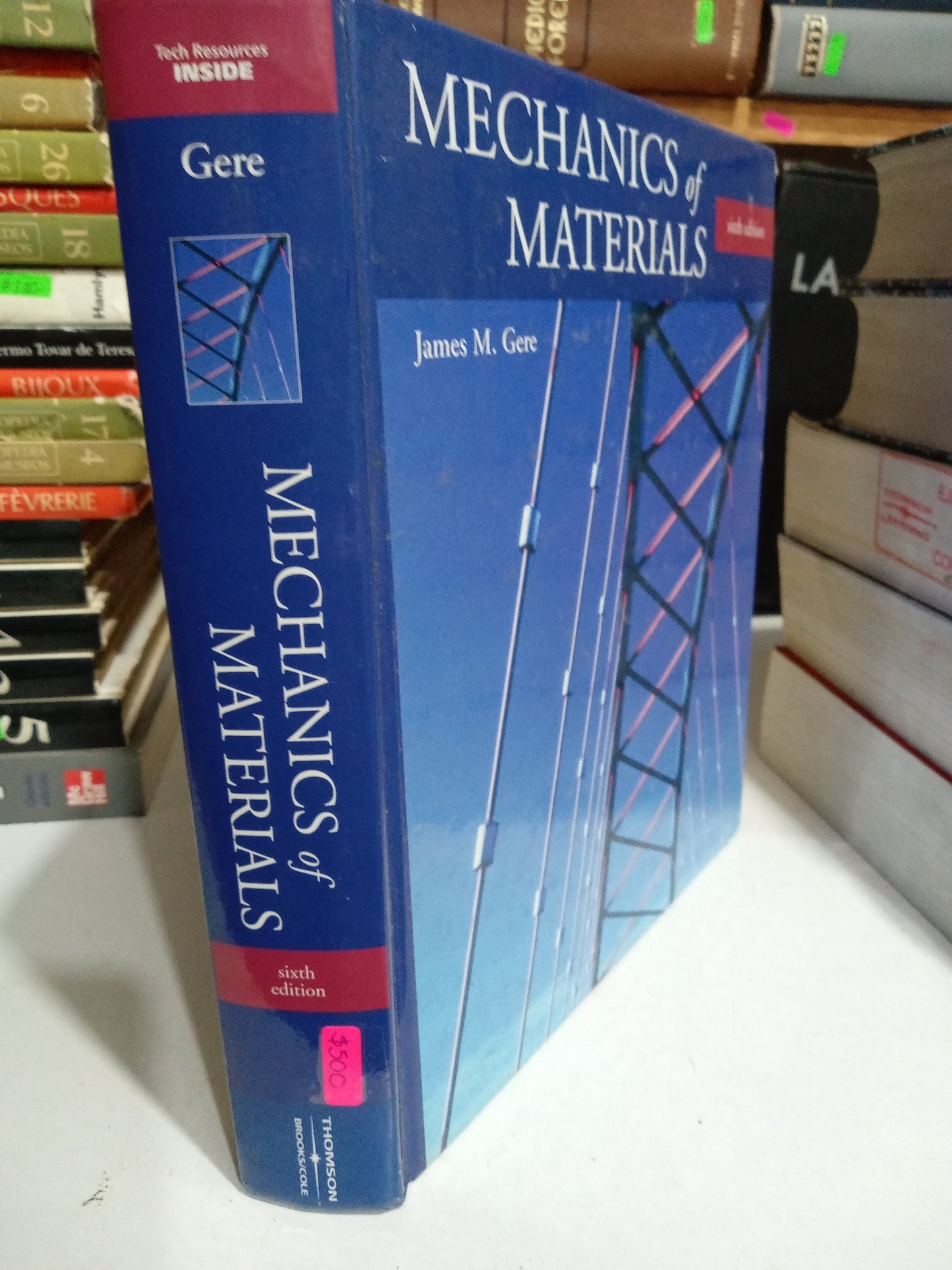 MECHANICS OF MATERIALS BY JAMES M GERE USADO MATEMÁTICAS JUÁREZ