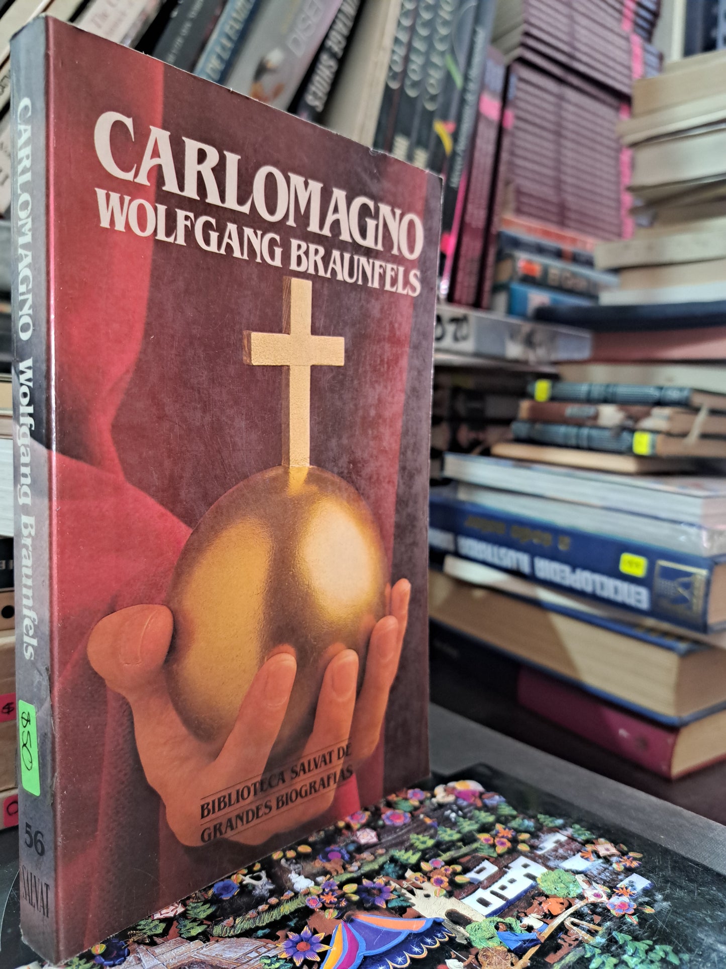 CARLOMAGNO WOLFGANG BRAUNFELS USADO HISTORIA LITERARIO 305