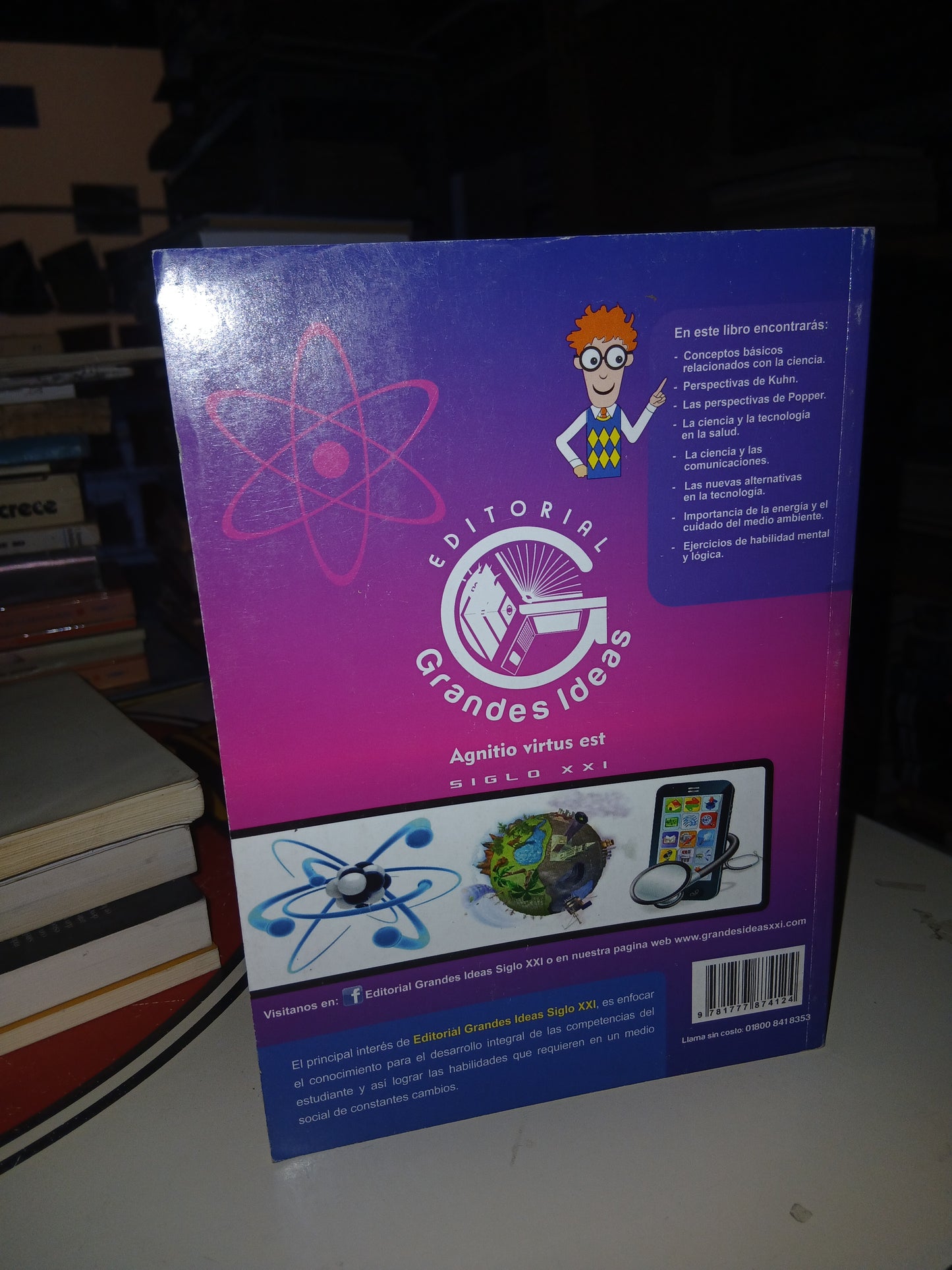 CIENCIA CONTEMPORÁNEA POR MARÍA DEL CARMEN CASASOLA SOTO USADO CIENCIA LITERARIO 207