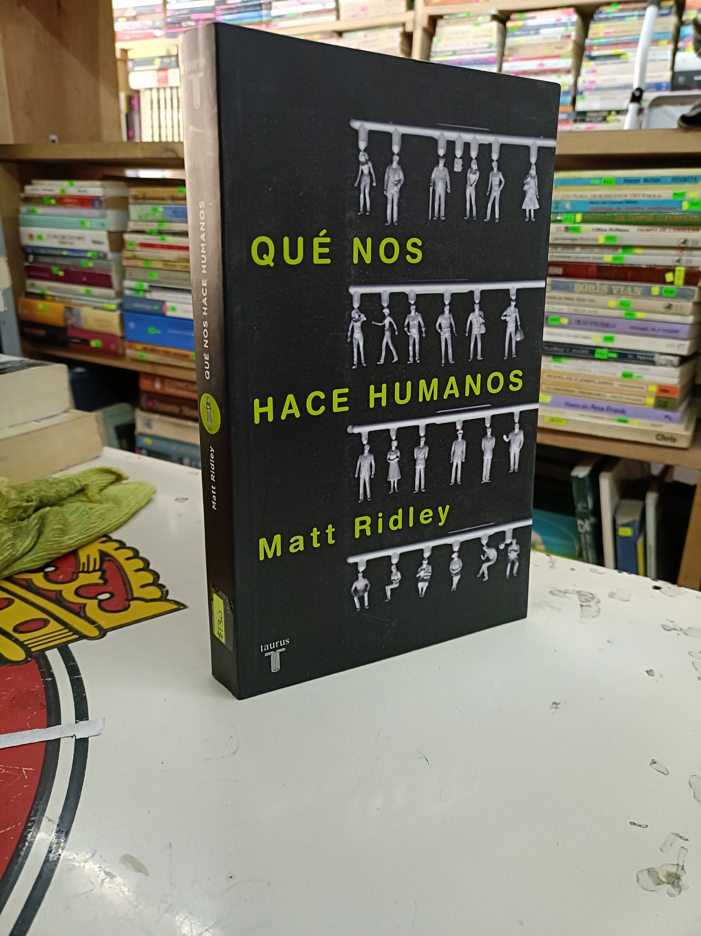 QUÉ NOS HACE HUMANOS POR MATT RIDLEY USADO NOVELA LITERARIO 207