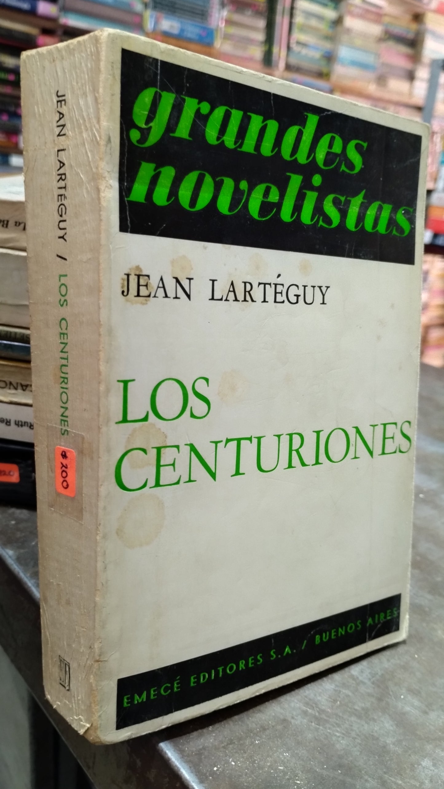 LOS CENTURIONES POR JEAN LARTEGUY LIBRO USADO ANTIGUO ALDAMA