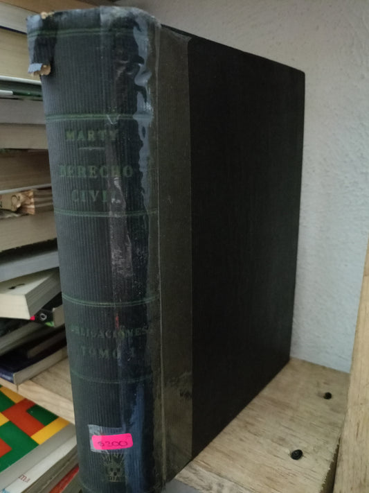 DERECHO CIVIL POR G MARTY USADO DERECHO LITERARIO 305
