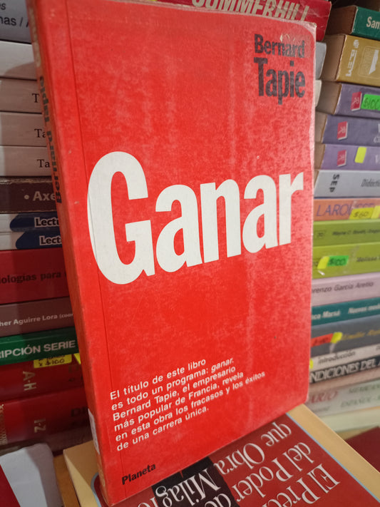 GANAR POR BERNARD TAPIE USADO S.PERSONAL LITERARIO 305