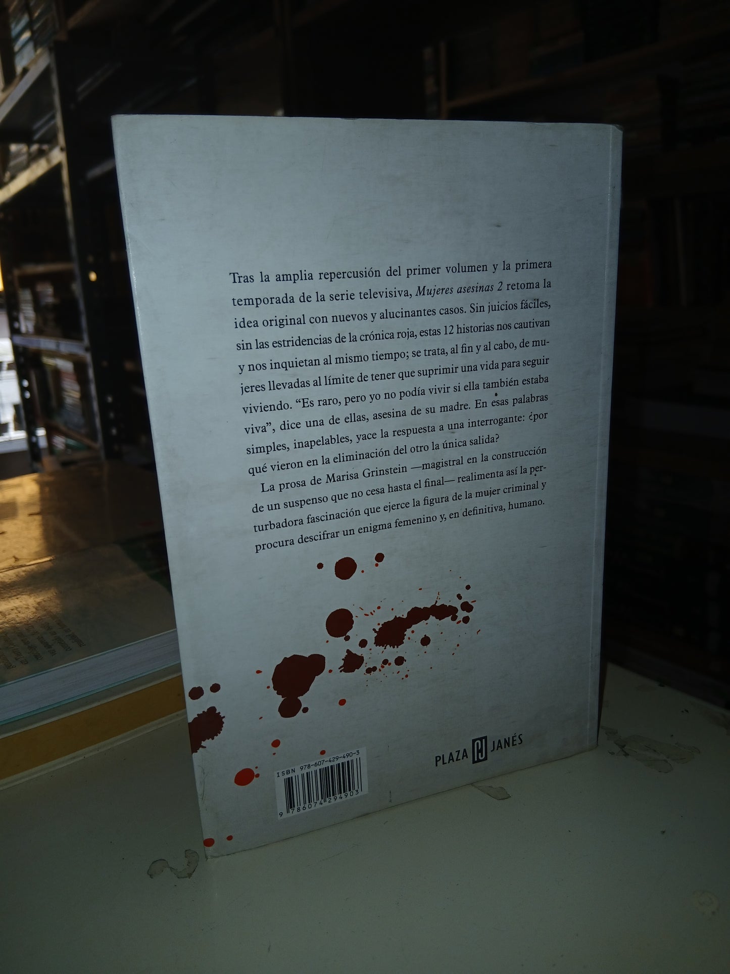MUJERES ASESINAS II POR MARISA GRINSTEIN USADO NOVELA LITERARIO 207