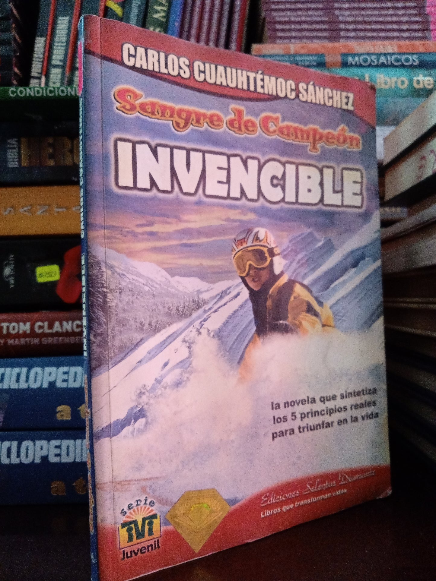 SANGRE DE CAMPEON INVENCIBLE CARLOS CUAUHTÉMOC SÁNCHEZ, S.PERSONAL USADO LITERARIO #305