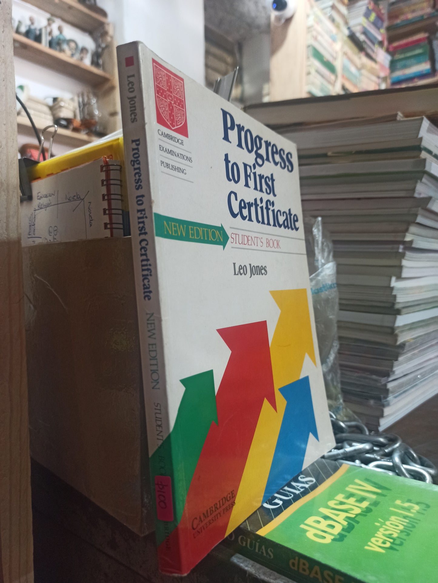 PROGRESS TO FIRST CERTIFICATE POR LEO JONES USADO IDIOMAS ALDAMA