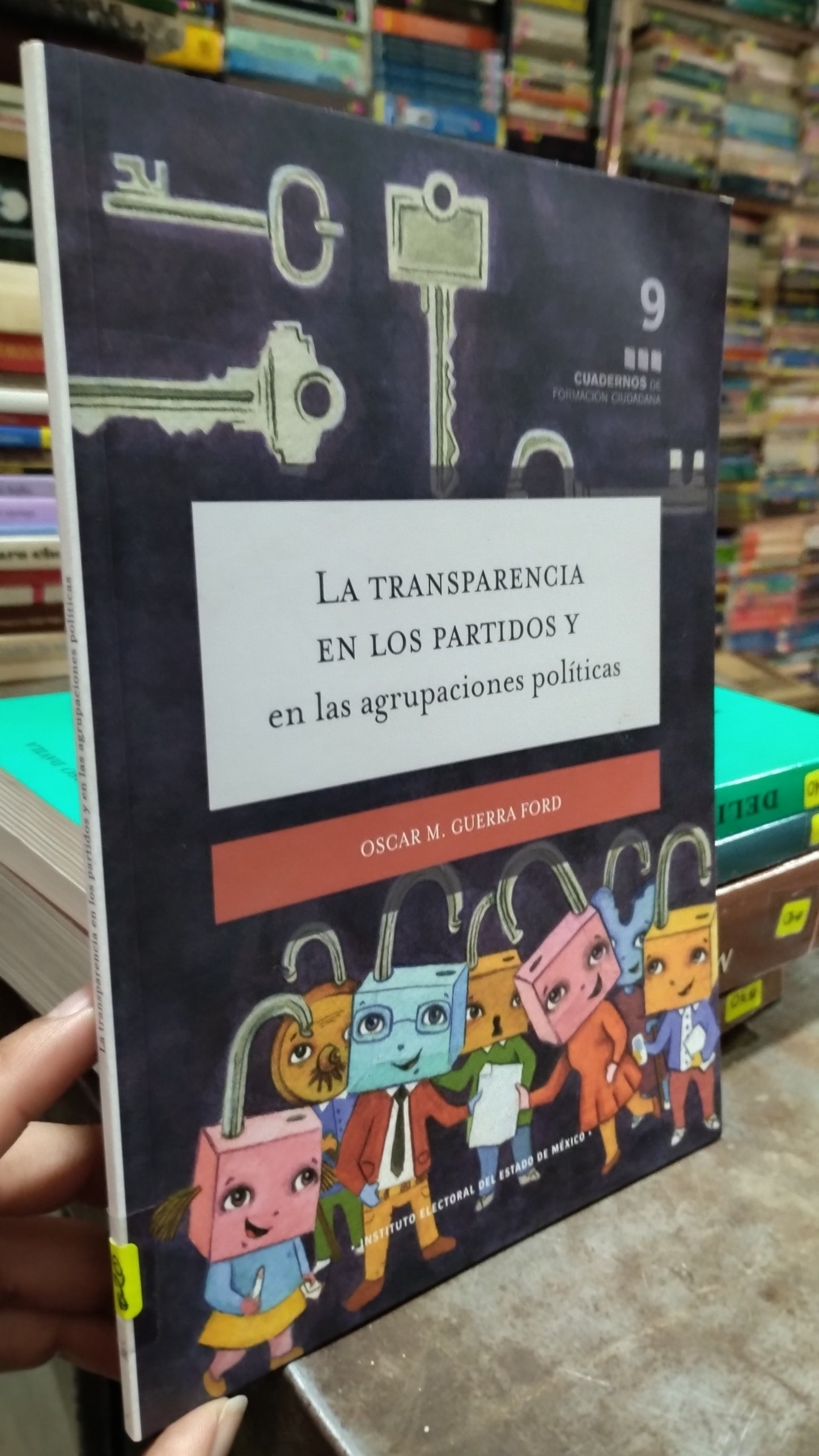 LA TRANSPARENCIA EN LOS PARTIDOS Y EN LAS AGRUPACIONES POLITICAS POR OSCAR M GUERRA FORD LIBRO USADO DERECHO ALDAMA