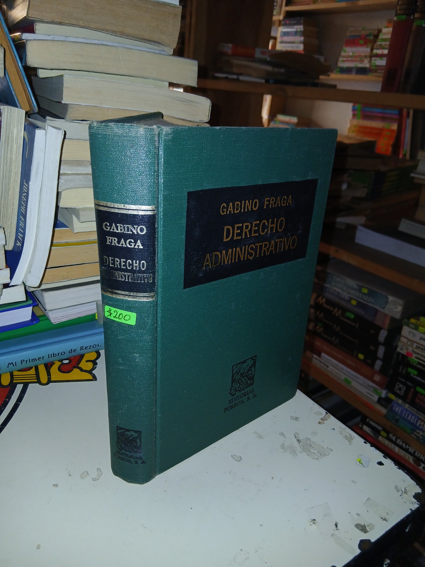 DERECHO ADMINISTRATIVO POR GABINO FRAGA USADO DERECHO LITERARIO 207