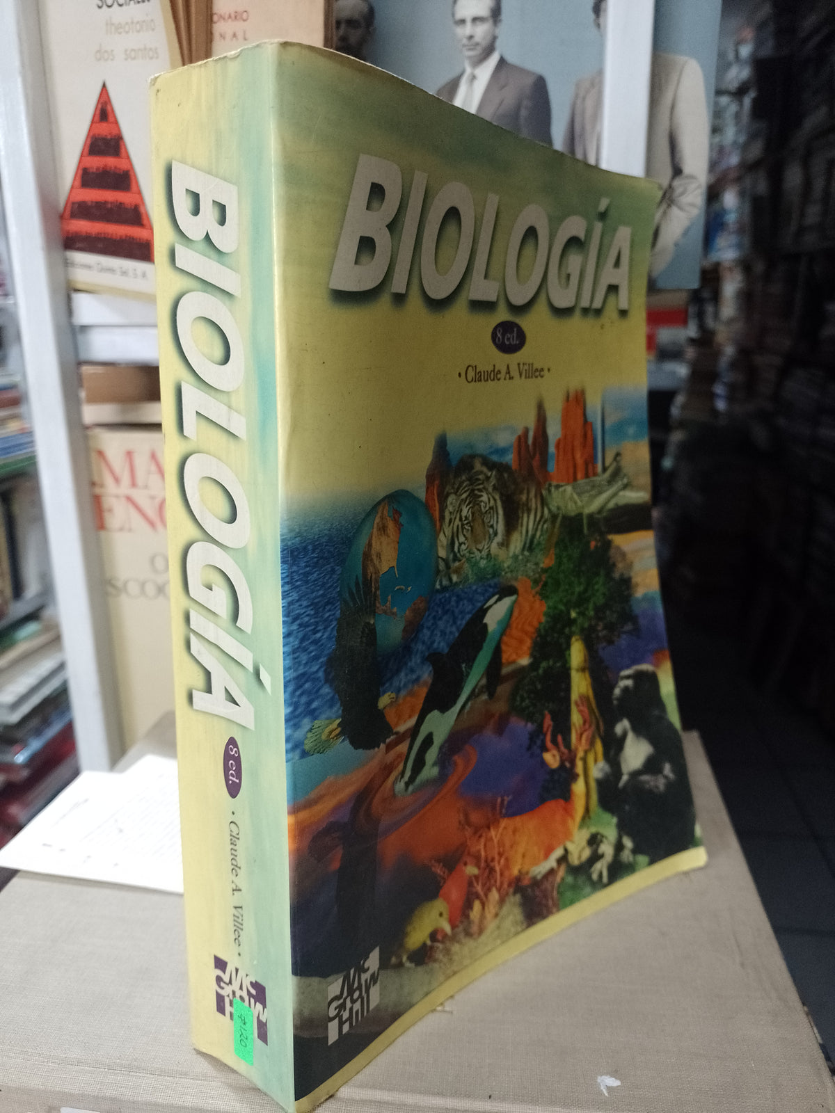 BIOLOGIA POR CLAUDR A VILLEE USADO BIOLOGIA JUAREZ 507