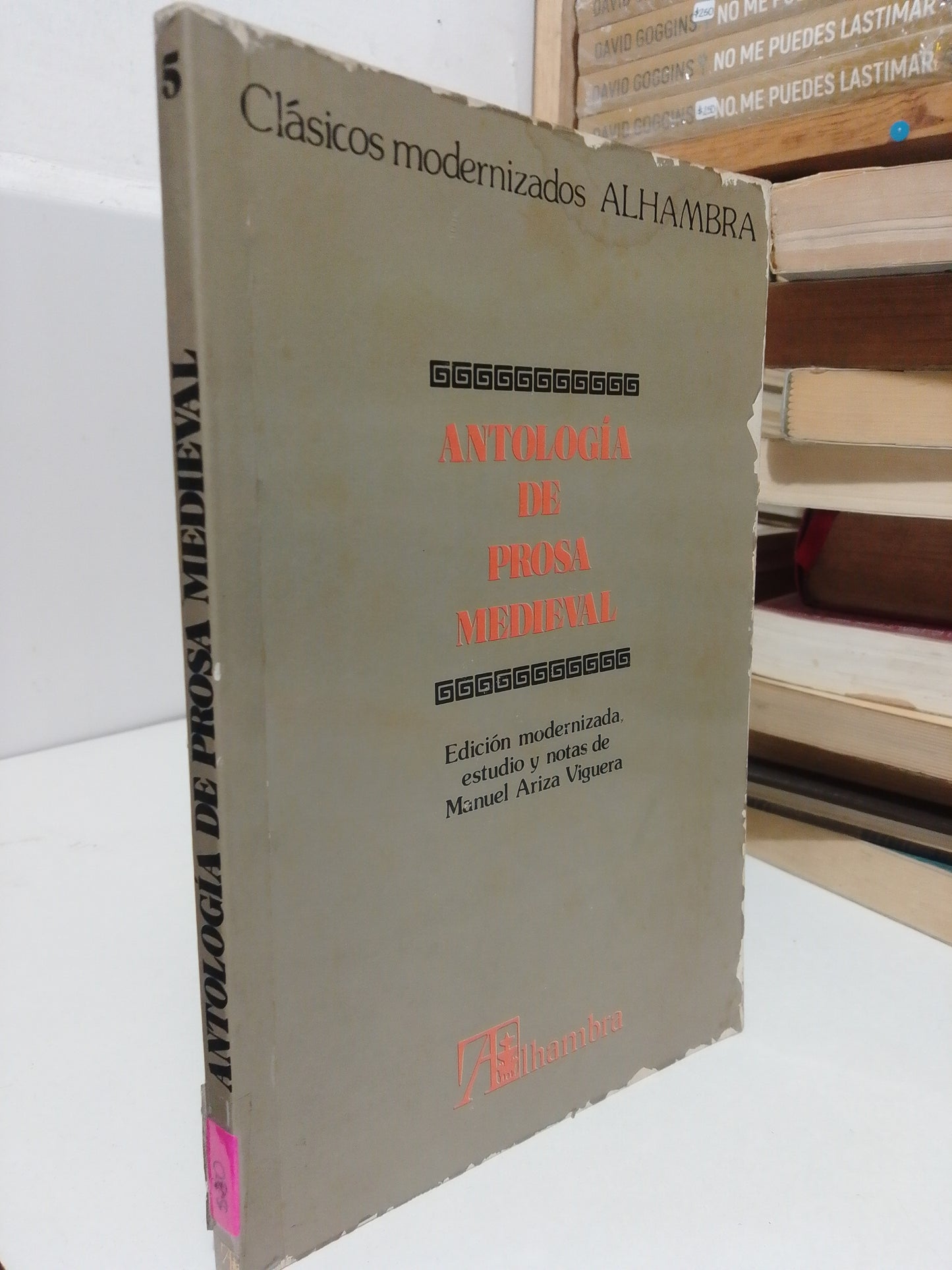 ANTOLOGÍA DE PROSA MEDIEVAL POR MANUEL ARIZA USADO NOVELA JUAREZ