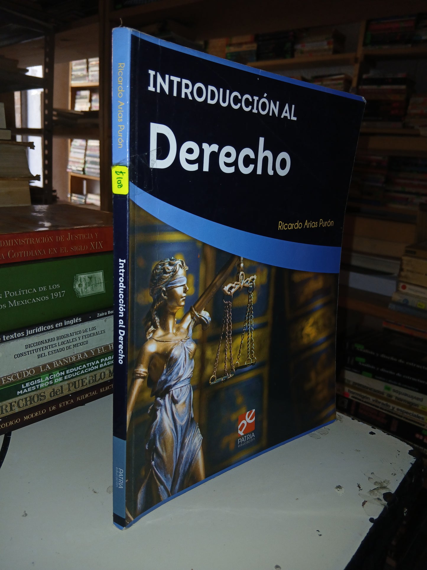 INTRODUCCIÓN AL DERECHO POR RICARDO ARIAS PURÓN USADO DERECHO LITERARIO 207