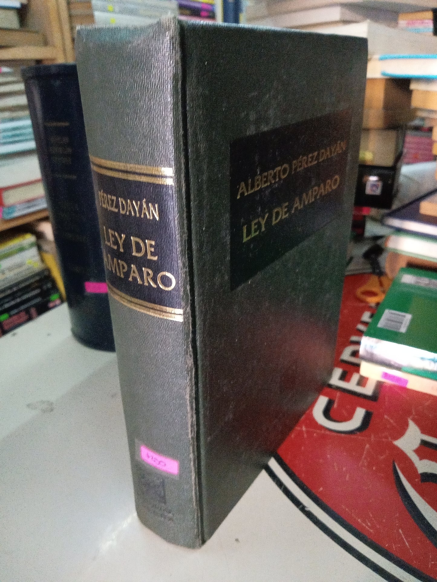 LEY DE AMPARO POR ALBERTO PEREZ DAYAN USADO DERECHO LITERARIO 207