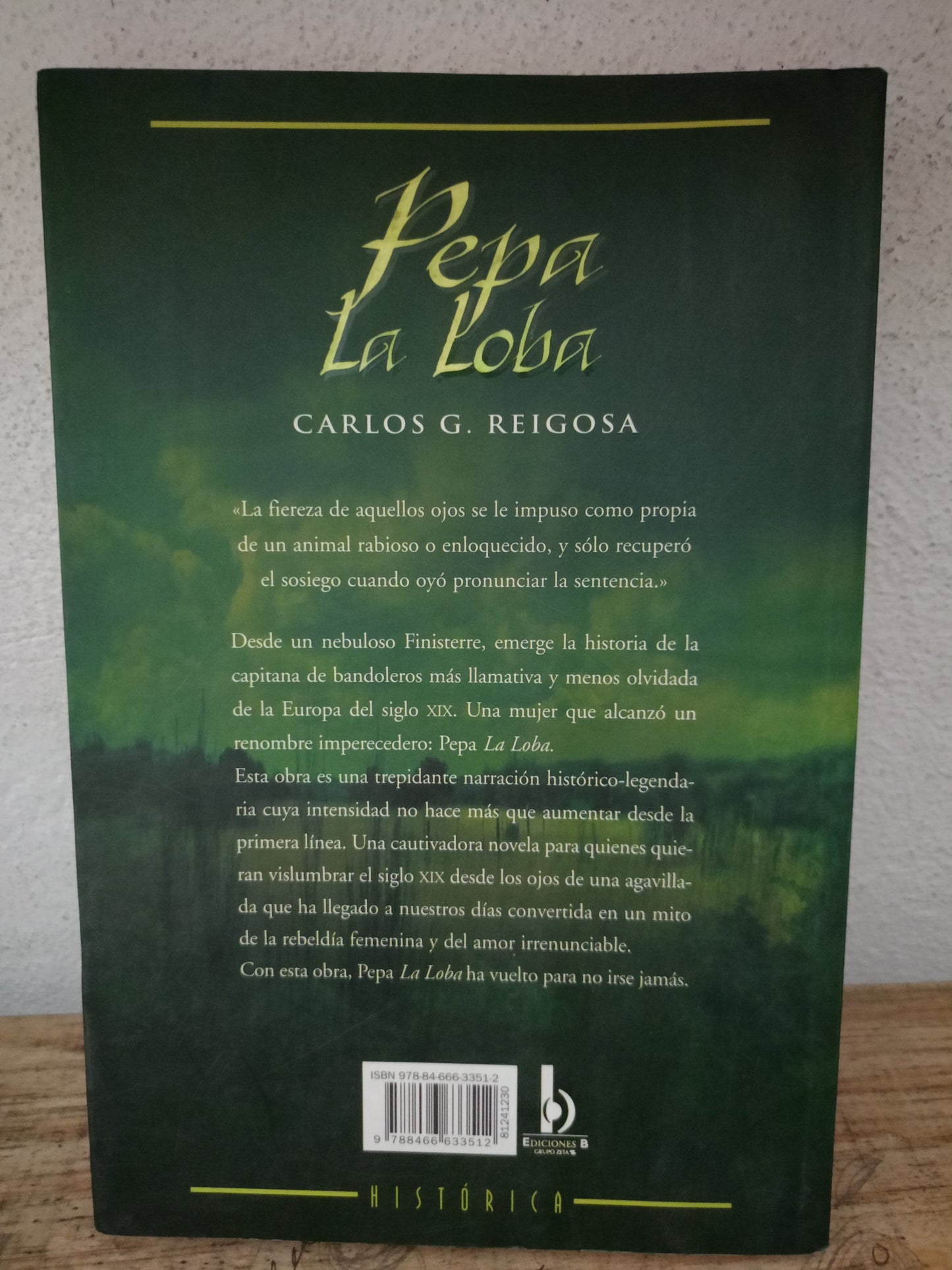 PEPA LA LOBA CARLOS G. REIGOSA USADO NOVELA LITERARIO 305
