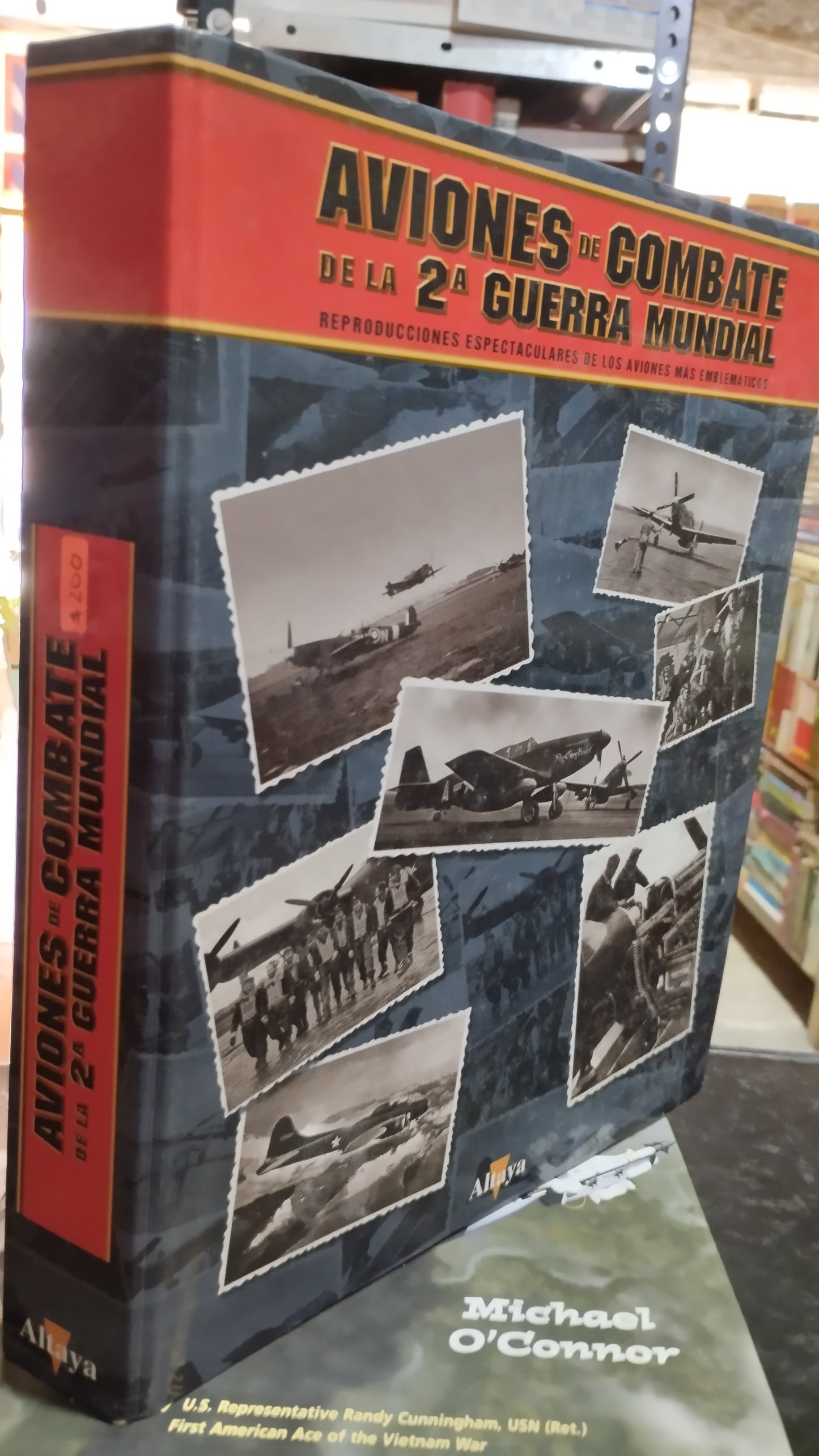 AVIONES DE COMBATE DE LA 2A GUERRA MUNDIAL LIBRO USADO HISTORIA ALDAMA
