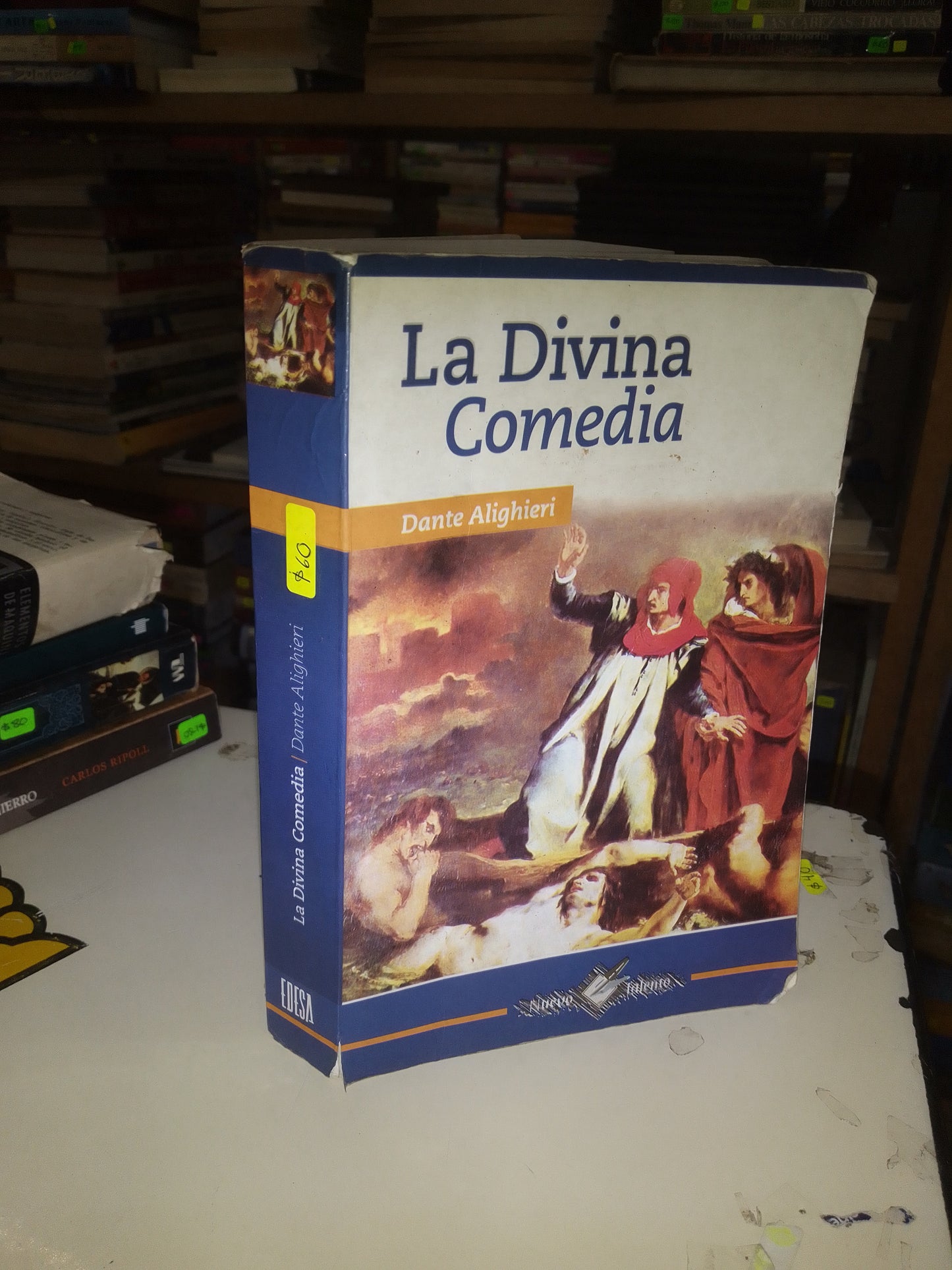 LA DIVINA COMEDIA POR DANTE ALIGHIERI USADO NOVELA LITERARIO 207