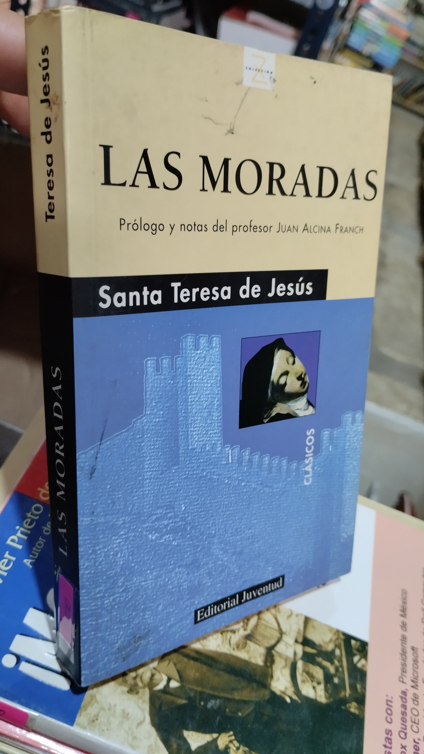 LAS MORADAS POR SANTA TERESA DE JESUS LIBRO USADO RELIGION ALDAMA