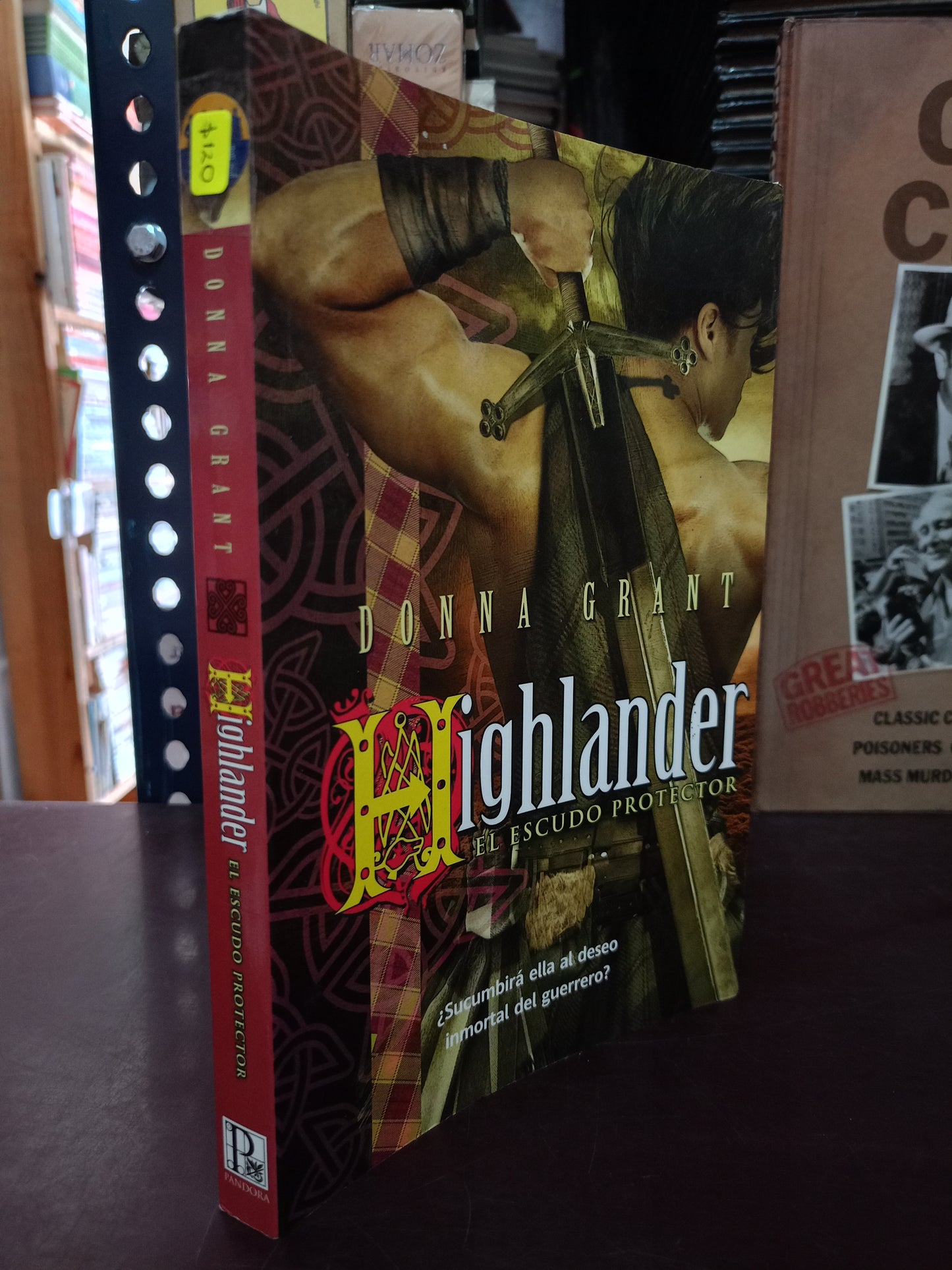 HIGHLANDER POR DONNA GRANT USADO NOVELA LITERARIO 305