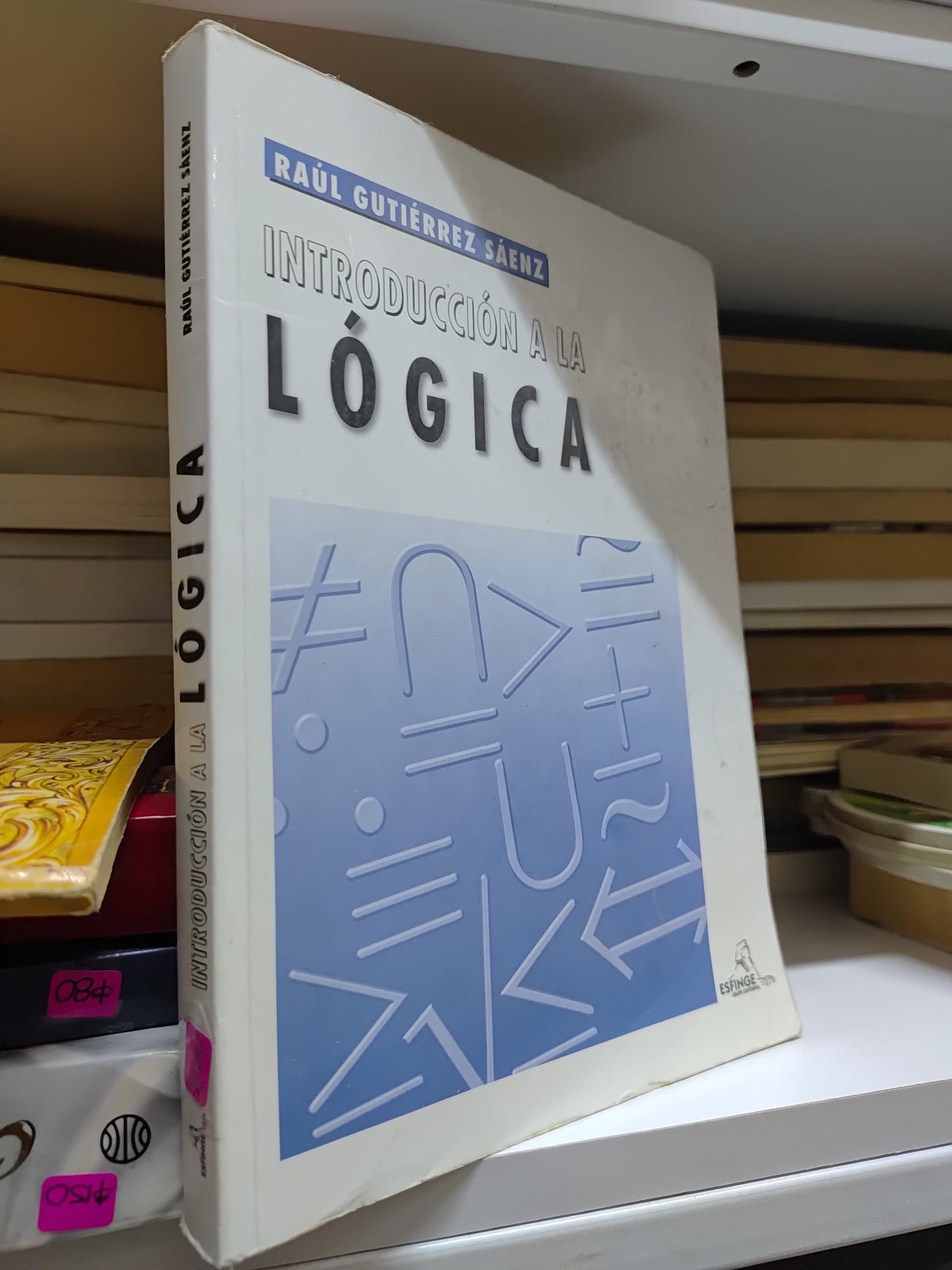 INTRODUCCION A LA LOGICA POR RAUL GUTIERREZ SAENZ USADO SOCIOLOGIA JUAREZ 507