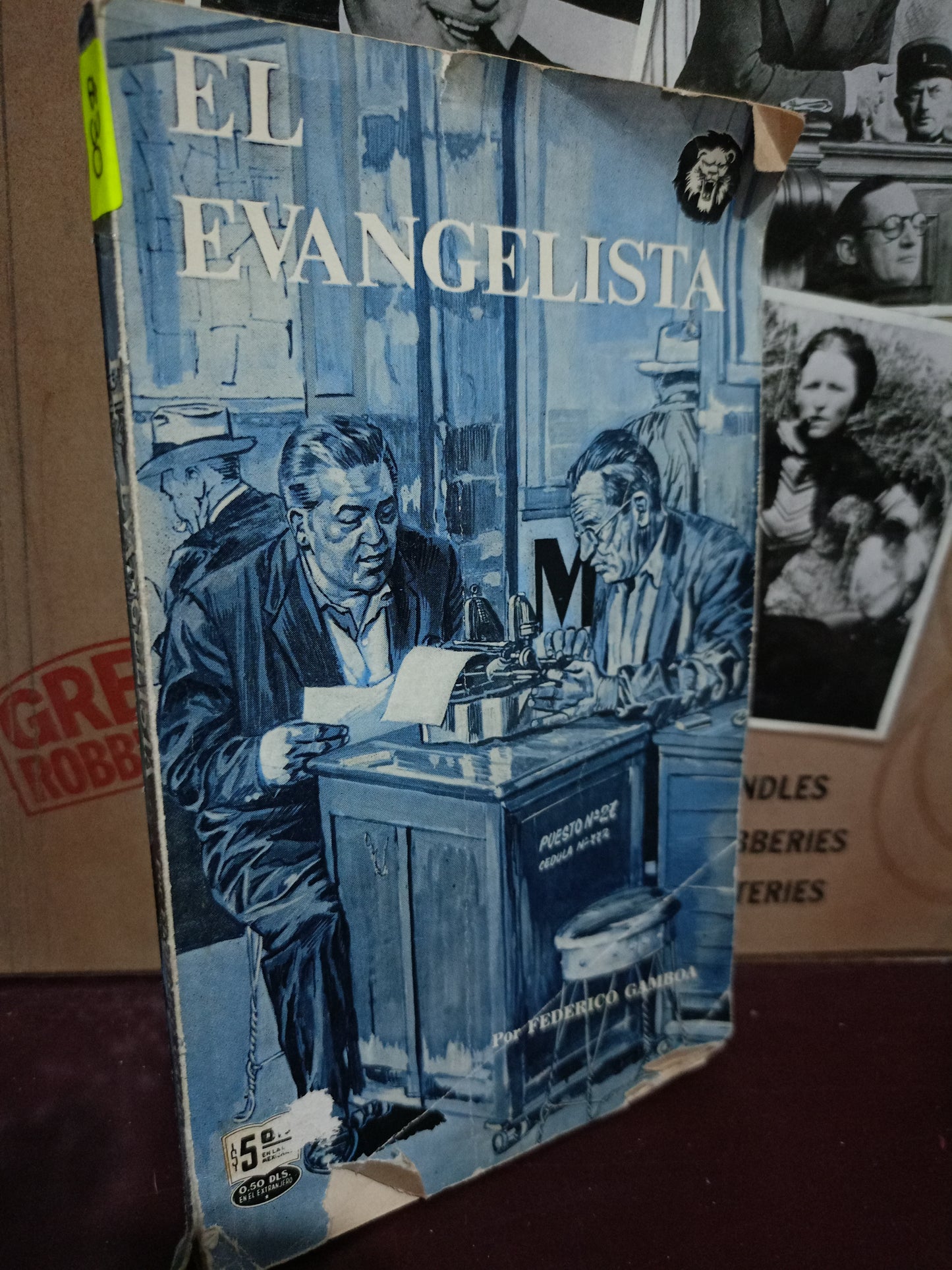 EL EVANGELISTA FEDERICO GAMBOA USADO NOVELA LITERARIA 305