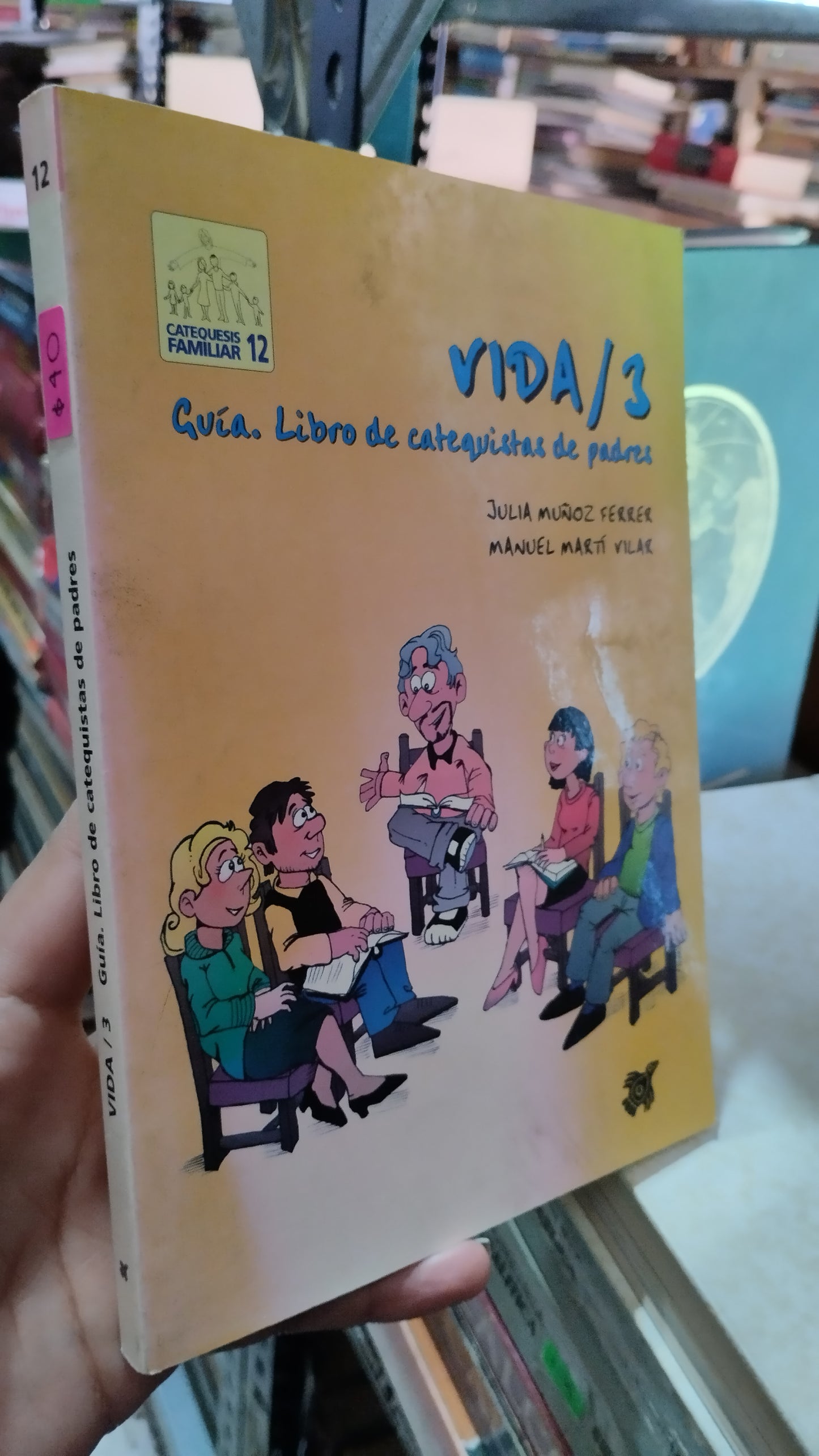 VIDA /3 GUÍA LIBRO DE CATEQUISTAS DE PADRES POR JULIA MUÑOZ FERRER Y MANUEL MARTI VILAR LIBRO USADO RELIGION ALDAMA