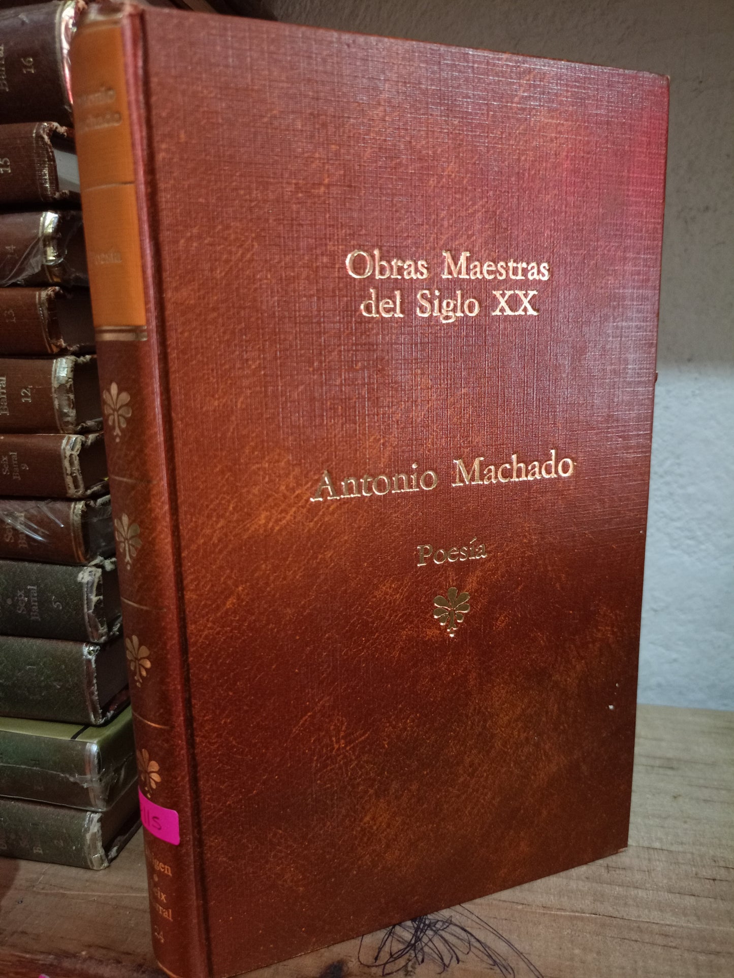 POESIA POR ANTONIO MACHADO USADO NOVELA LITERARIO 305