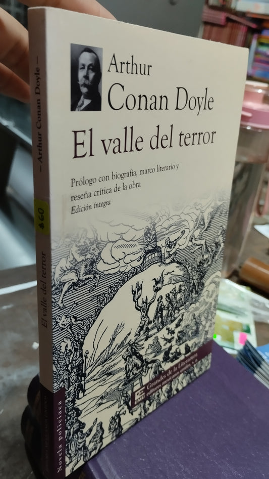 EL VALLE DEL TERROR POR ARTHUR CONAN DOYLE LIBRO USADO NOVELAS ALDAMA