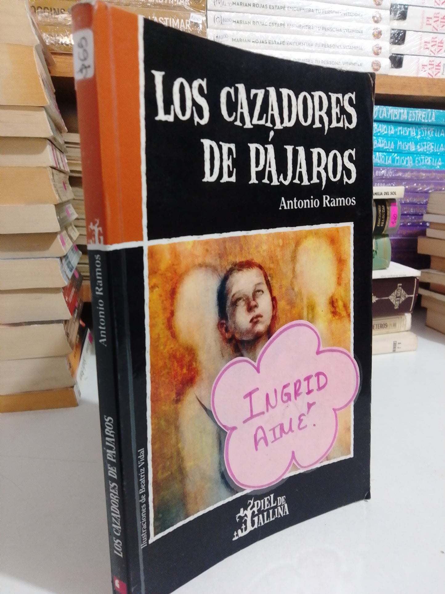 LOS CAZADORES DE PAJAROS POR ANTONIO RAMOS USADO NOVELAS JUAREZ