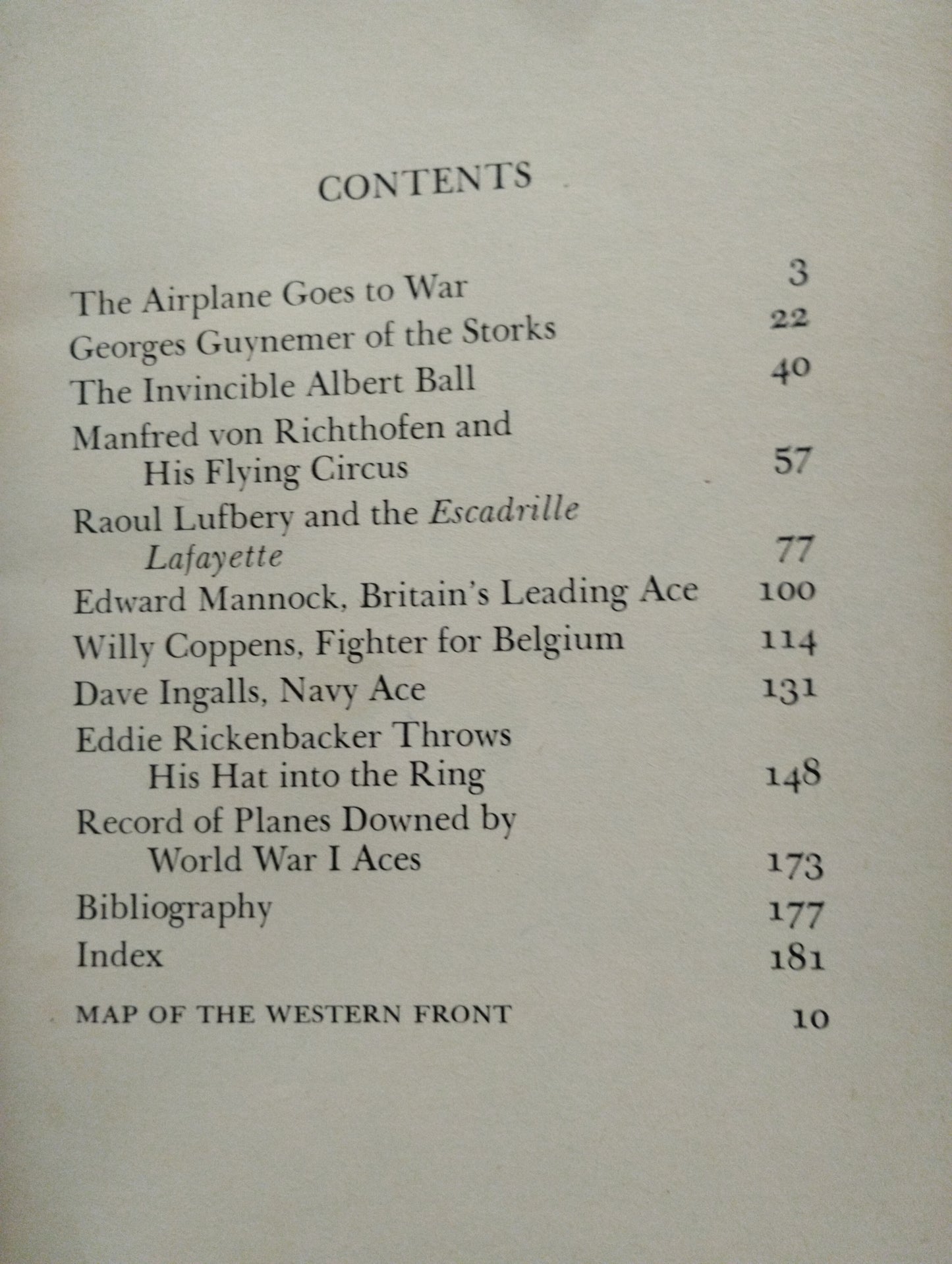 FLYING ACES OF WORLD WAR I BY GENE GURNEY USADO HISTORIA ALDAMA EDITORIAL WINDWARD BOOKS TAPA BLANDA LIBRO EN BUEN ESTADO