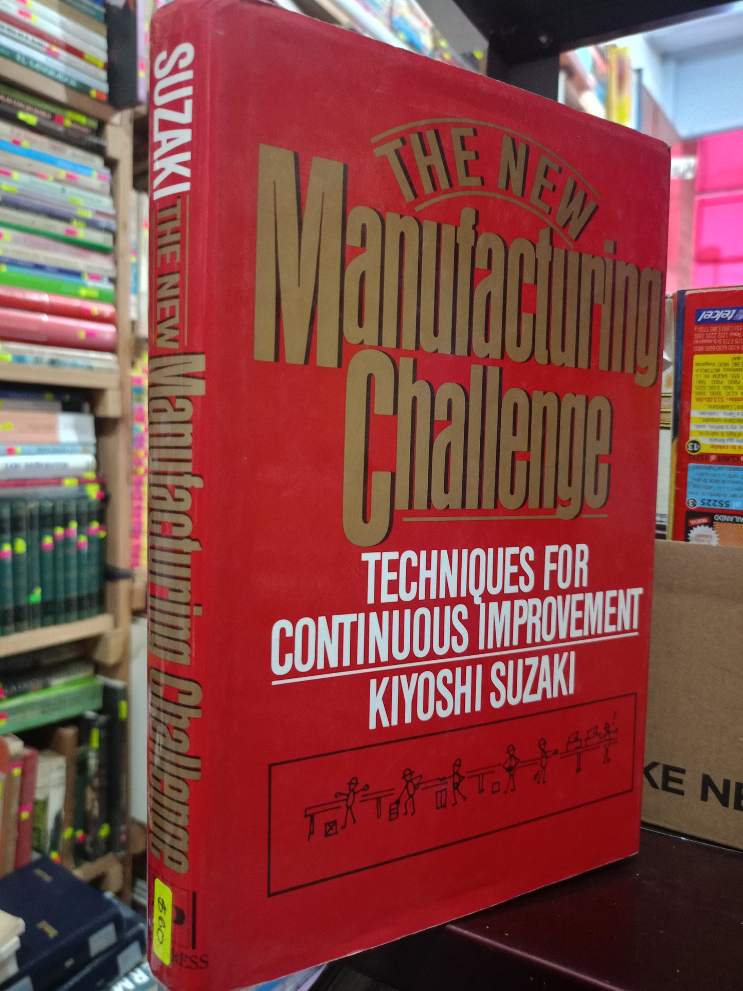 THE NEW MANUFACTURING CHALLENGE POR KIYOSHI SUZAKI USADO IDIOMAS LITERARIO 305