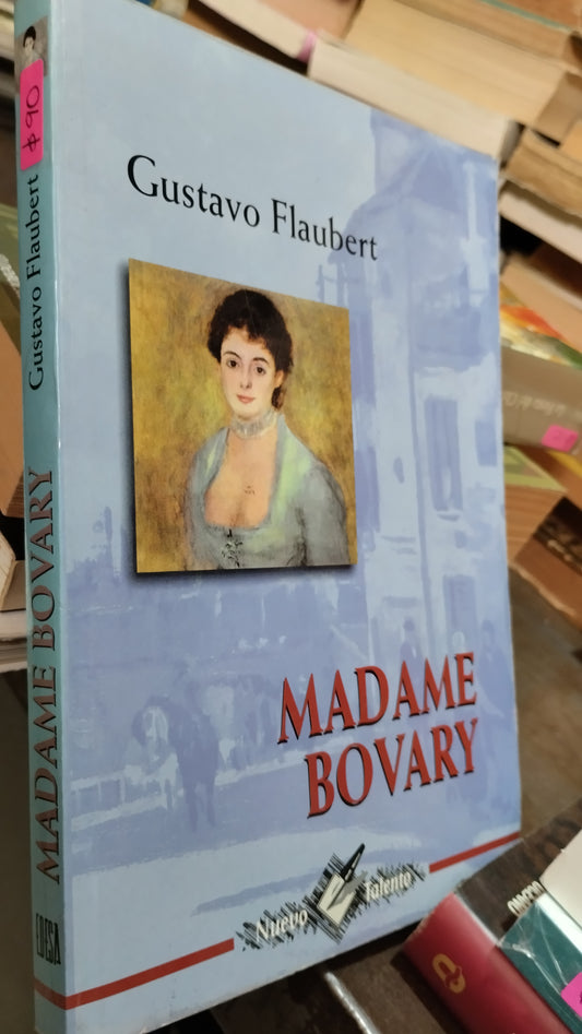 MADAME BOVARY POR GUSTAVO FLAUBERT LIBRO USADO NOVELAS ALDAMA