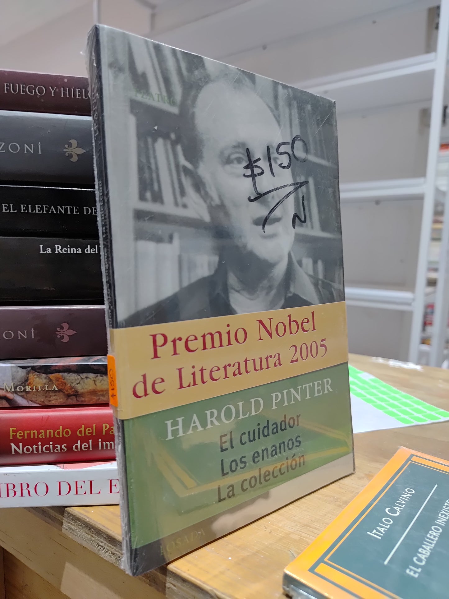 EL CUIDADOR LOS ENANOS LA COLECCION POR HAROLD PINTER USADO NOVELAS JUAREZ 515