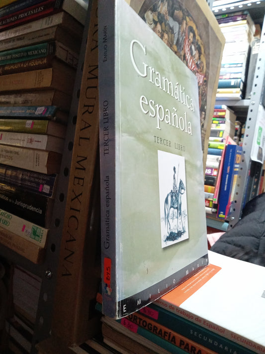 GRAMATICA ESPAÑOLA POR EMILIO MARIN USADO EDUCACION JUAREZ