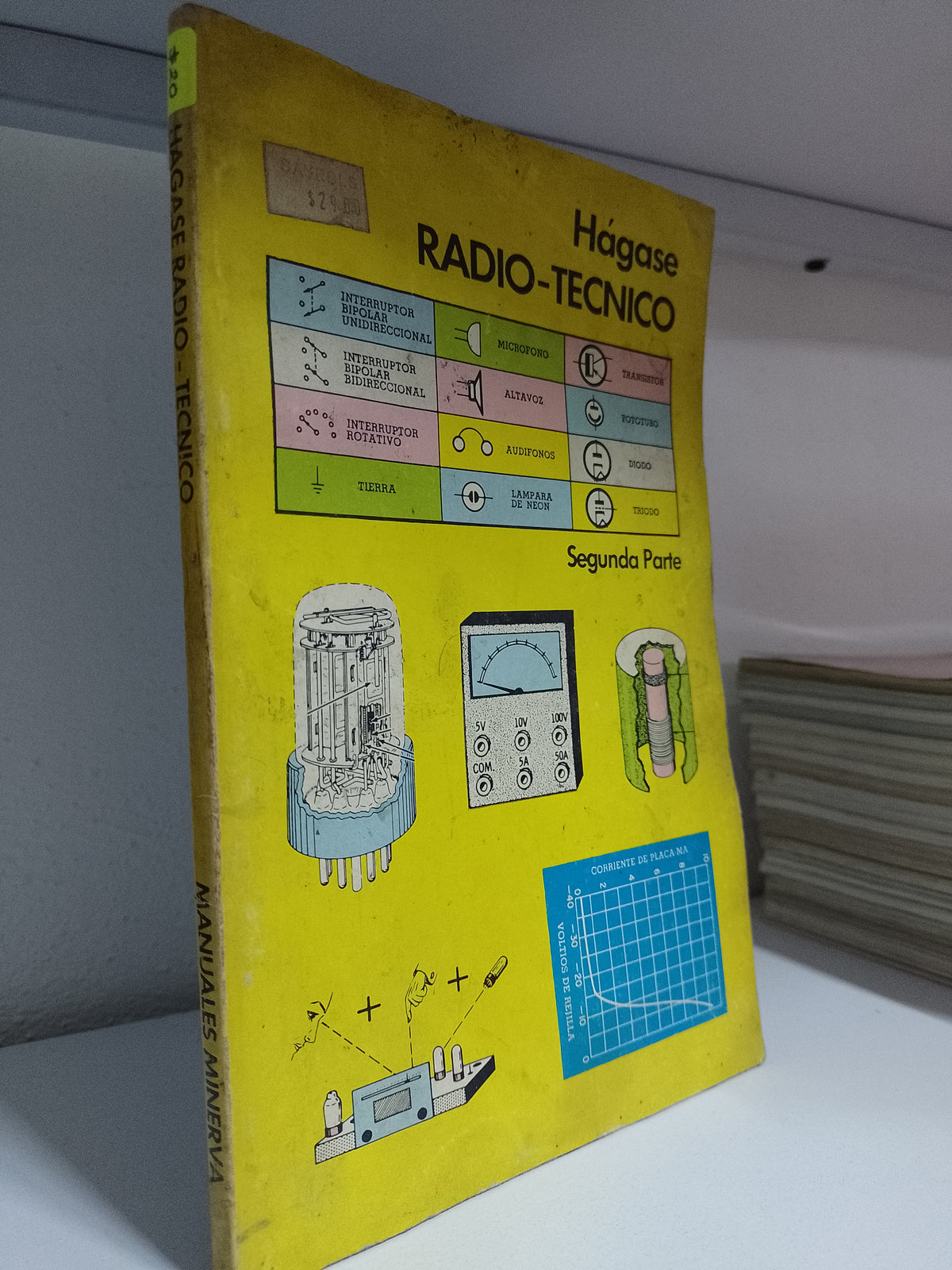 HAGASE RADIO TECNICO SEGUNDA PARTE POR DESCONOCIDO USADO OFICIOS JUAREZ 515