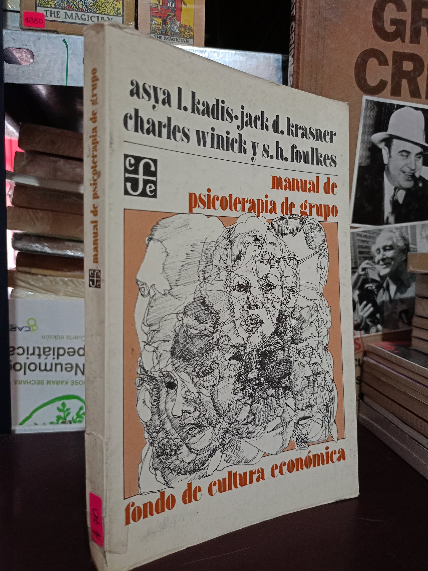 MANUAL DE PSICOTERAPIA DE GRUPO POR ASYA L. KADIS, JACK D. KRASNER, CHARLES WINICK Y S. H. FOULKES USADO PSICOLOGÍA LITERARIO 305