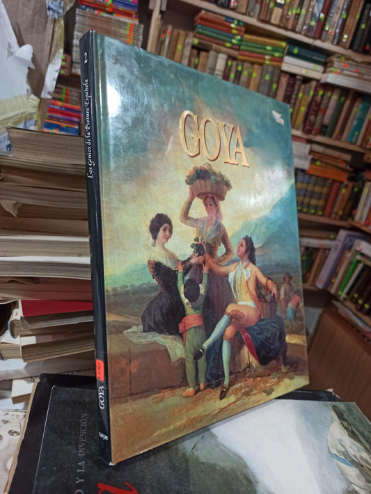 GOYA LOS GENIOS DE LA PINTURA ESPAÑOLA POR CLARA JANES USADO ARTES ALDAMA