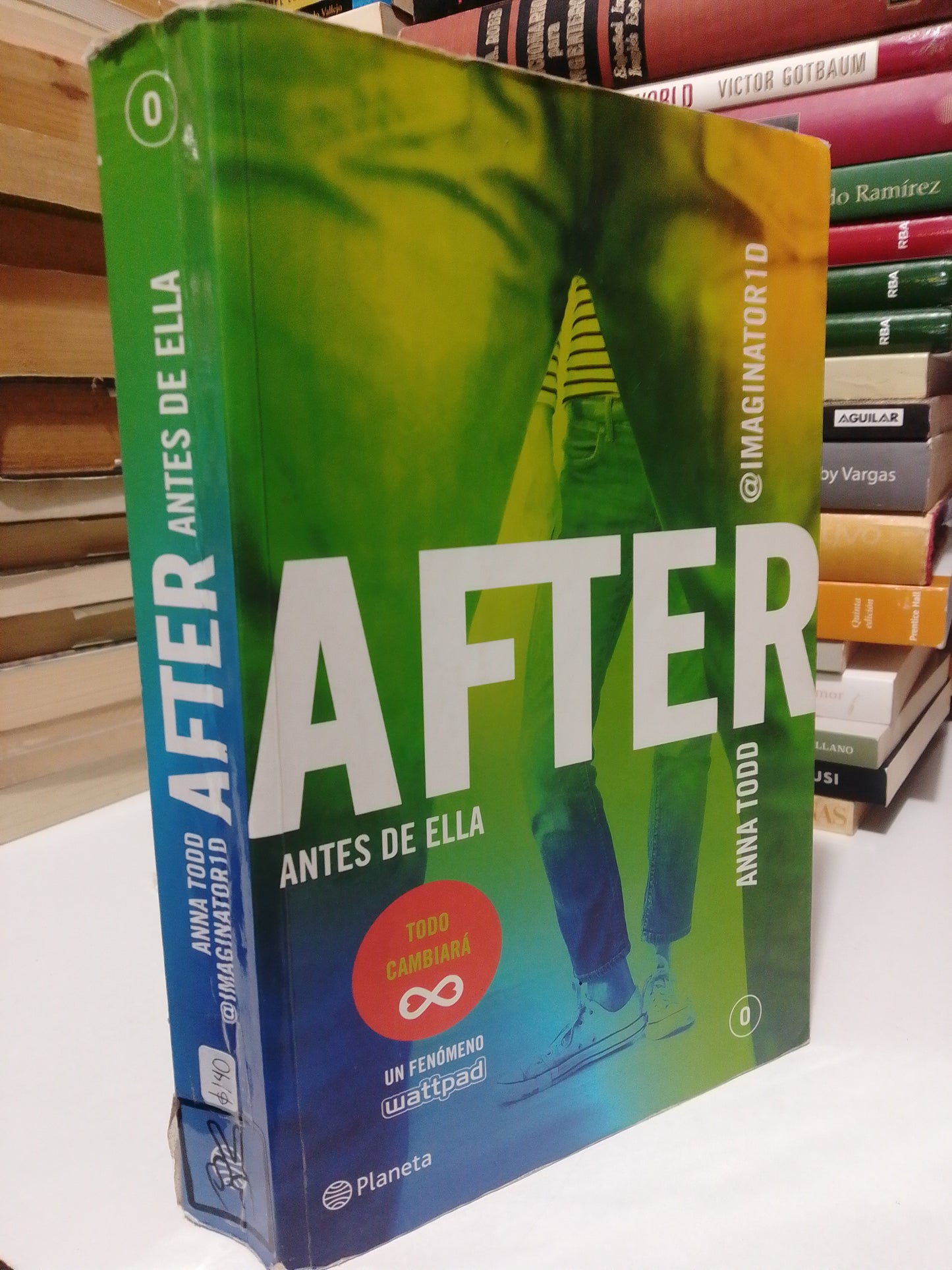 AFTER ANTES DE ELLA POR ANA TODD USADO NOVELA JUÁREZ