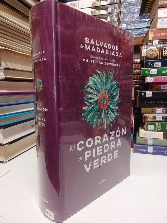 EL CORAZON DE PIEDRA VERDE POR SALVADOR DE MADARIAGA USADO NOVELA JUÁREZ