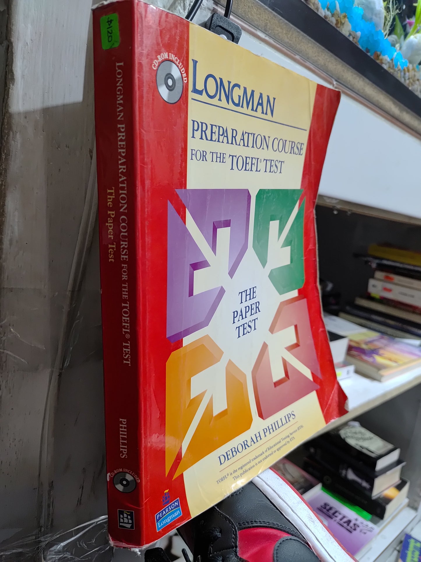 PREPARATION COURSE FOR THE TOEFL TEST POR EDITORIAL LONGMAN USADO IDIOMAS JUAREZ